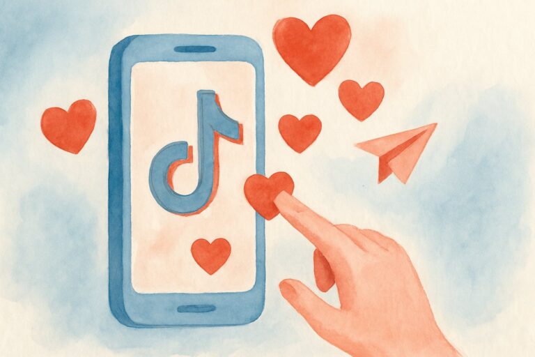 Tiktok Beğeni Gönderme cover illustration