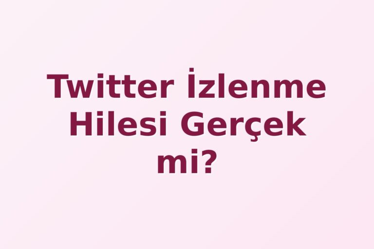 Twitter İzlenme Hilesi Gerçek mi? cover illustration