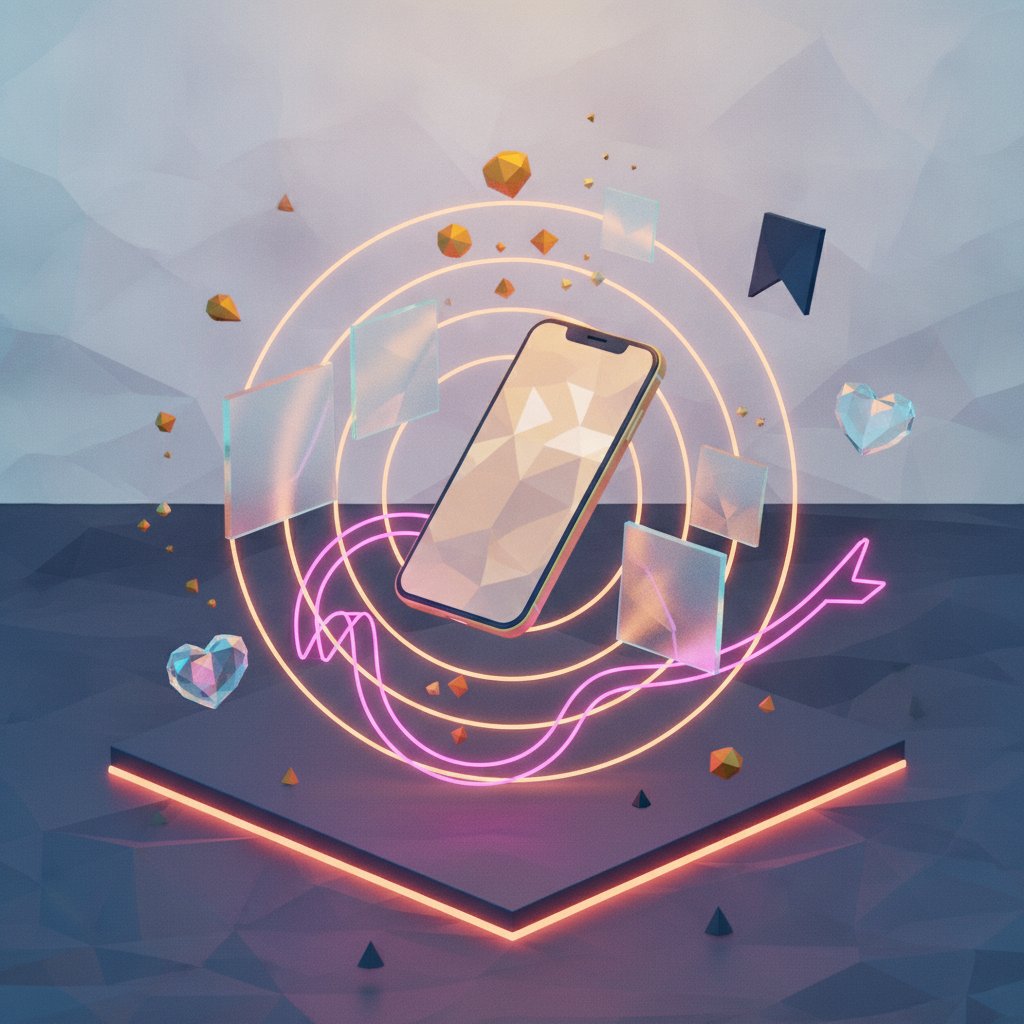 Instagram beslemesi mockup