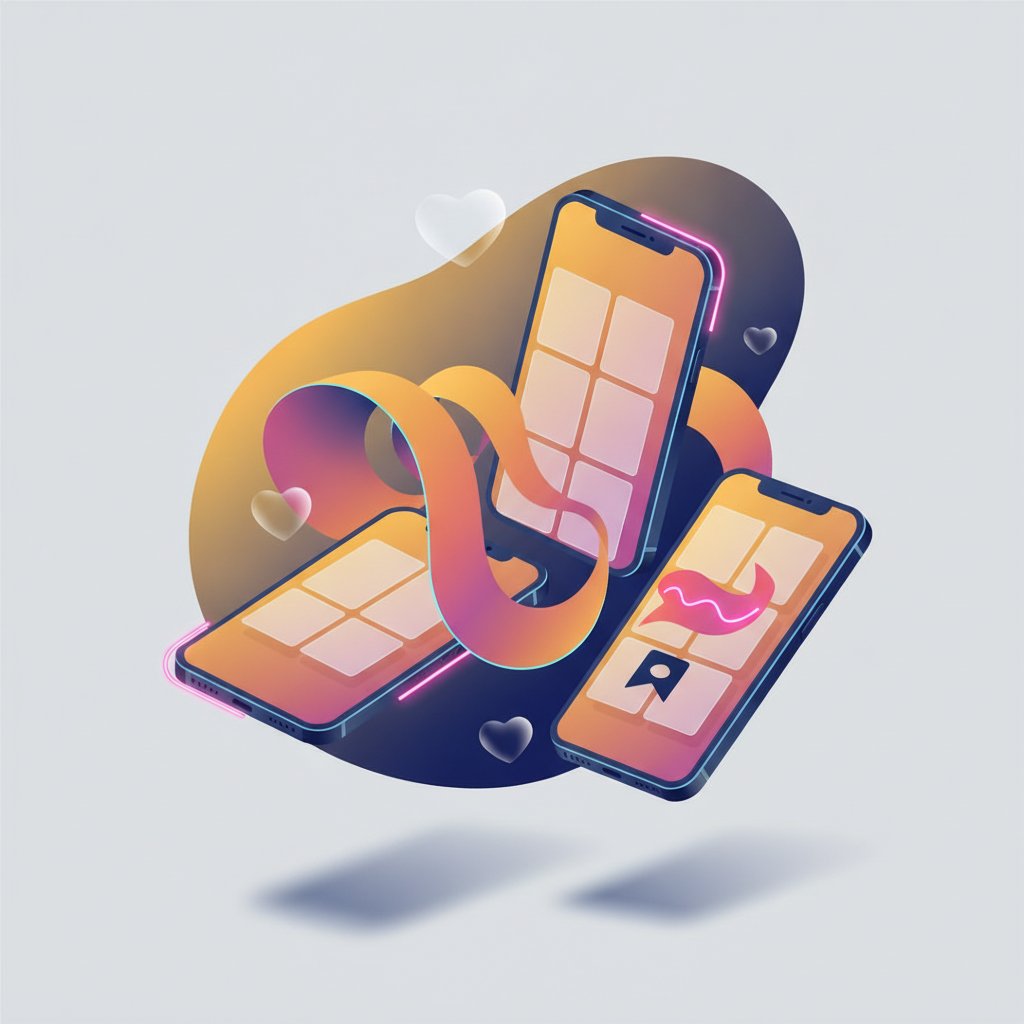 Instagram beslemesi mockup