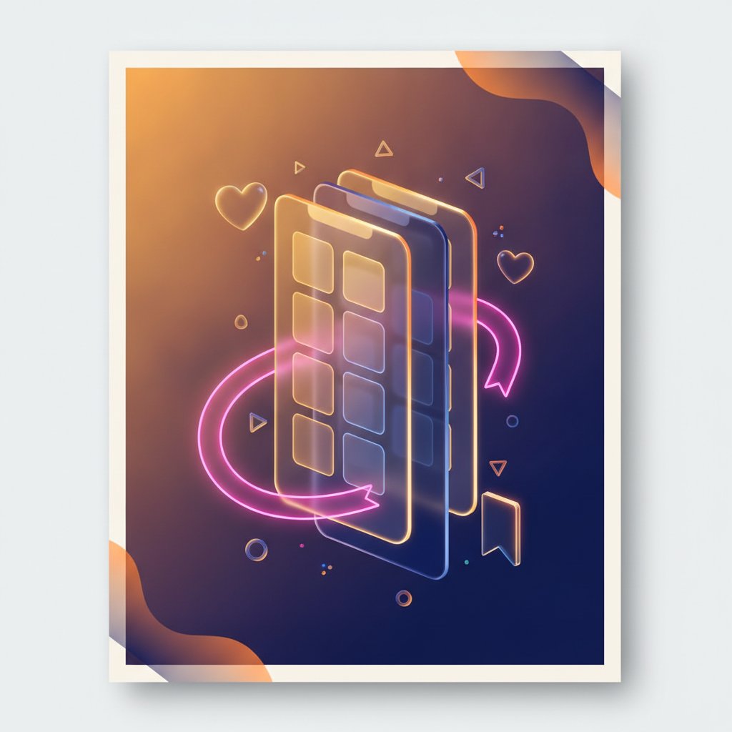 Instagram beslemesi mockup