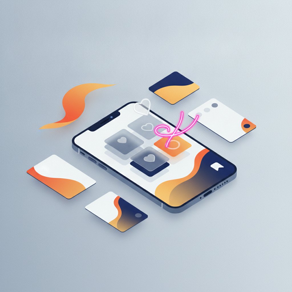 Instagram beslemesi mockup