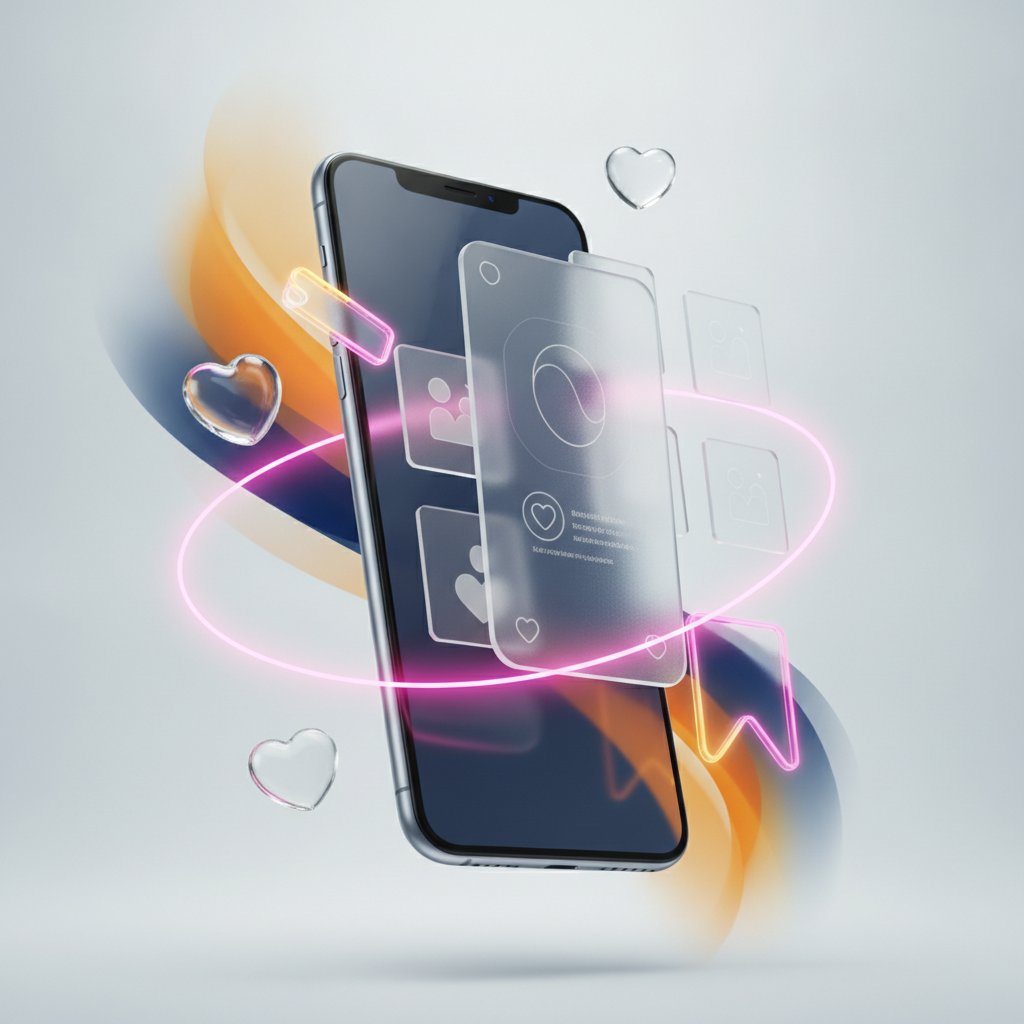 Instagram beslemesi mockup