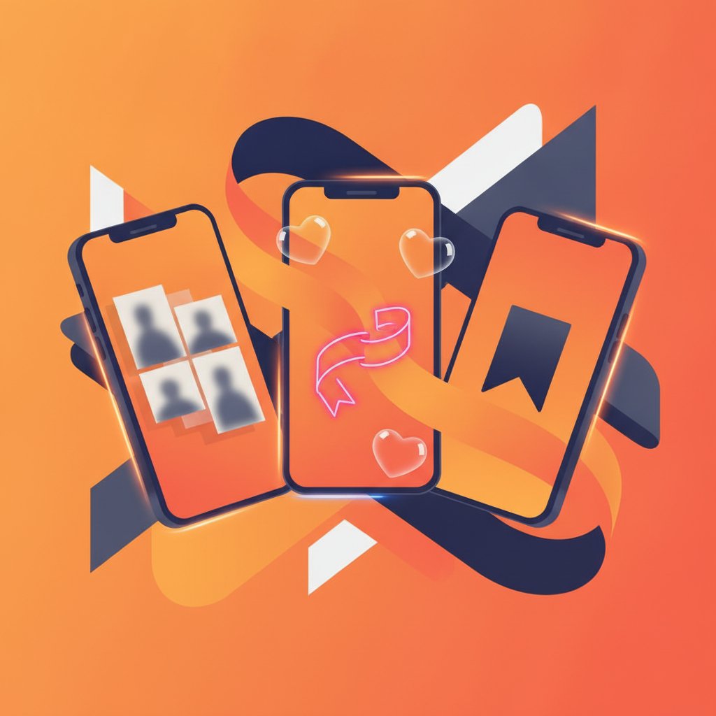 Instagram beslemesi mockup