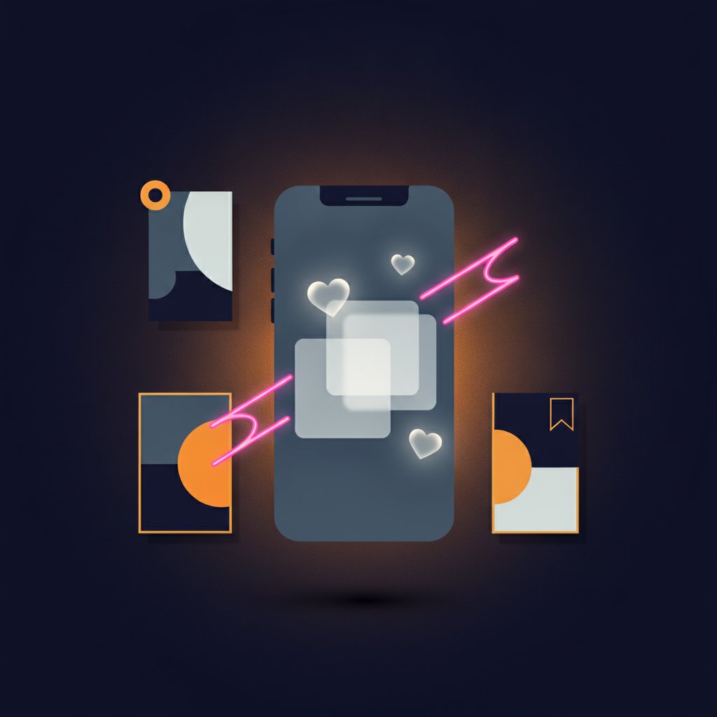 Instagram beslemesi mockup