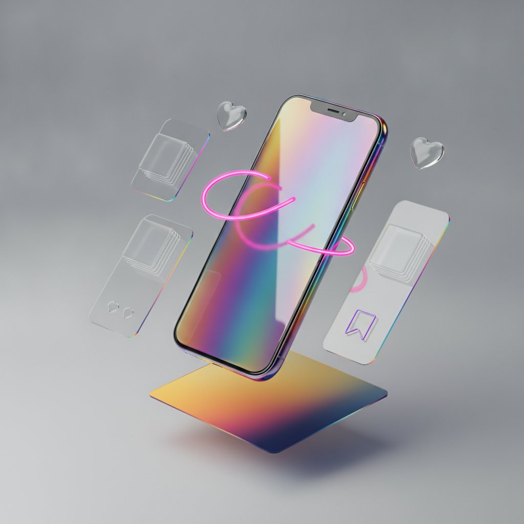 Instagram beslemesi mockup