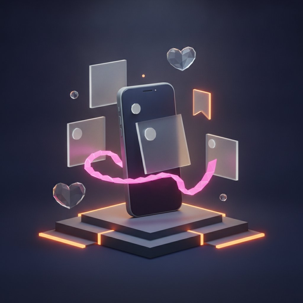 Instagram beslemesi mockup