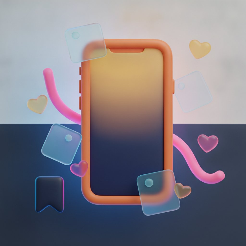Instagram beslemesi mockup