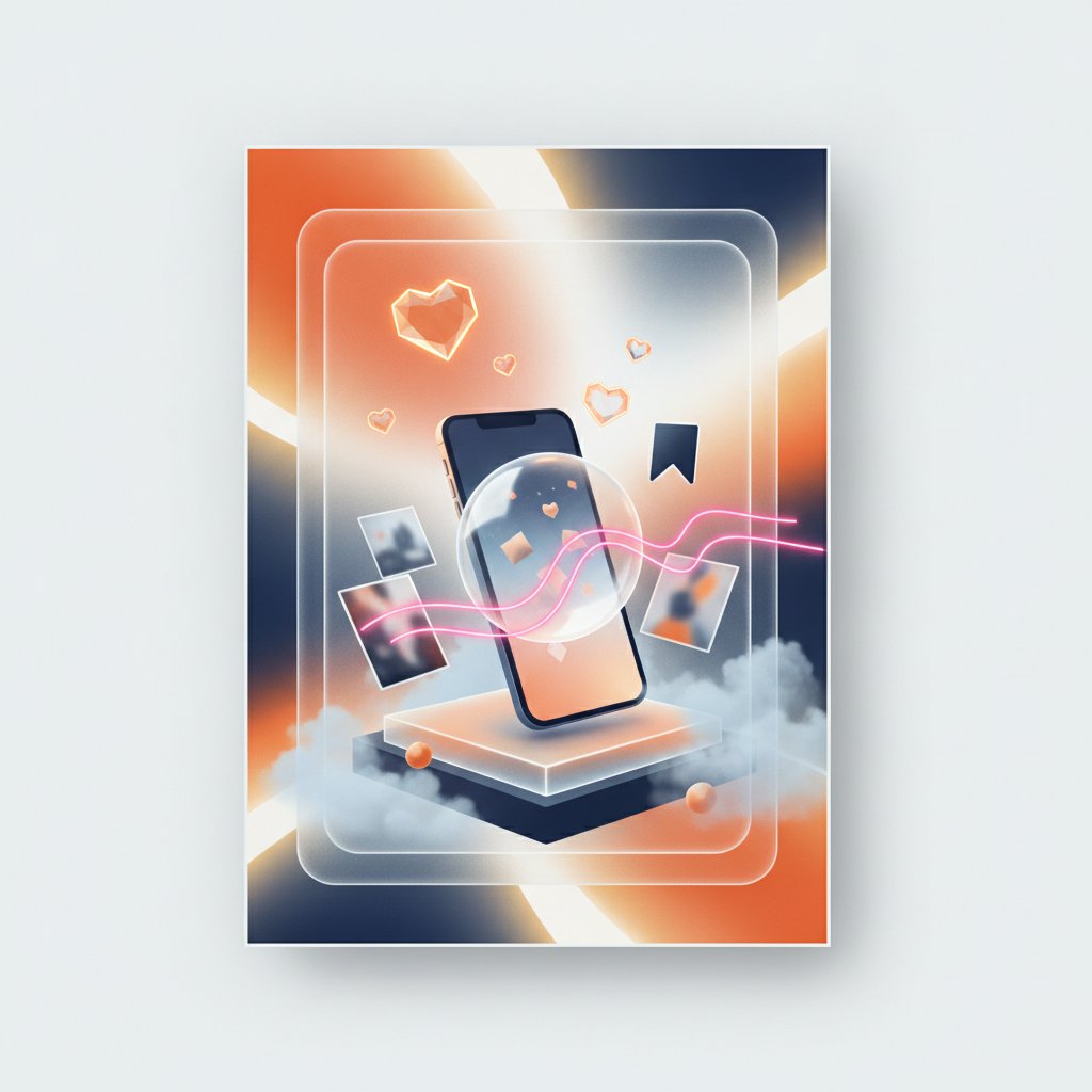 Instagram beslemesi mockup