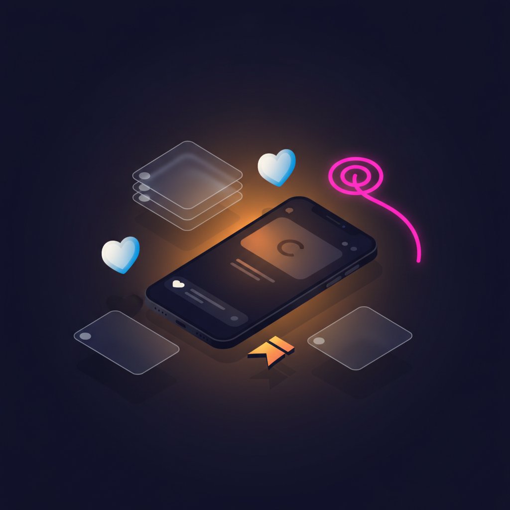 Instagram beslemesi mockup