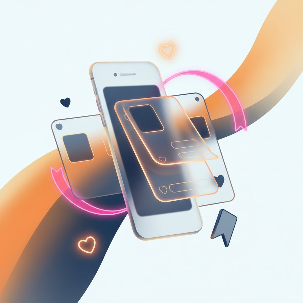 Instagram beslemesi mockup