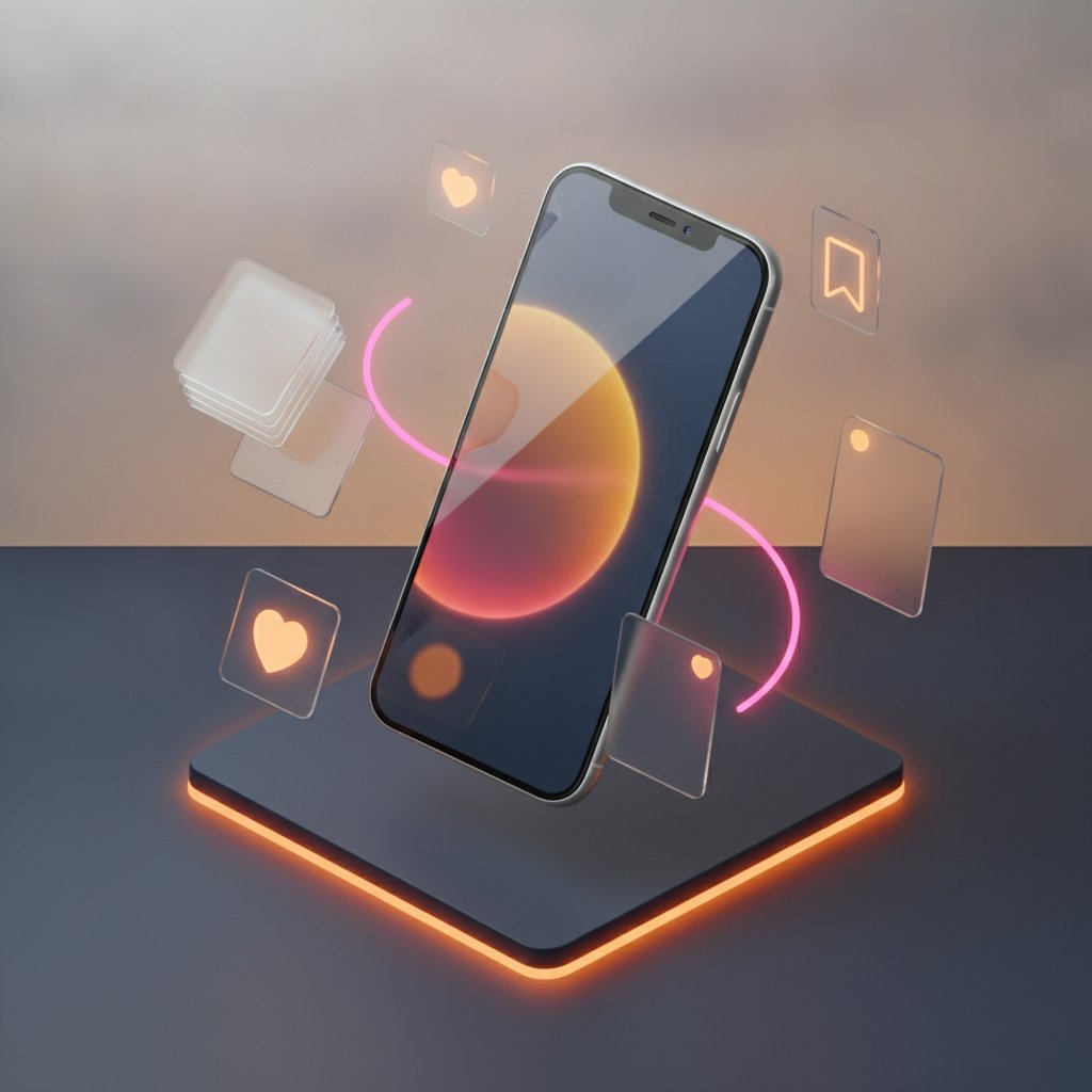 Instagram beslemesi mockup