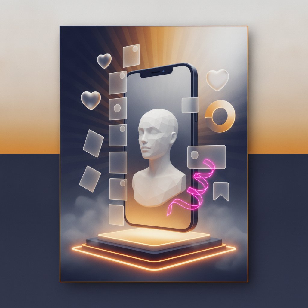 Instagram beslemesi mockup