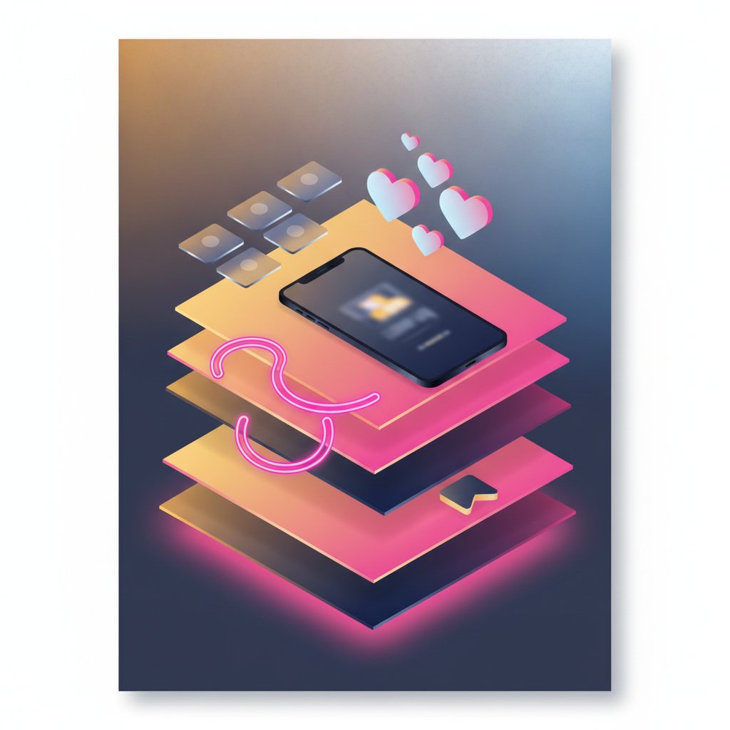 Instagram beslemesi mockup