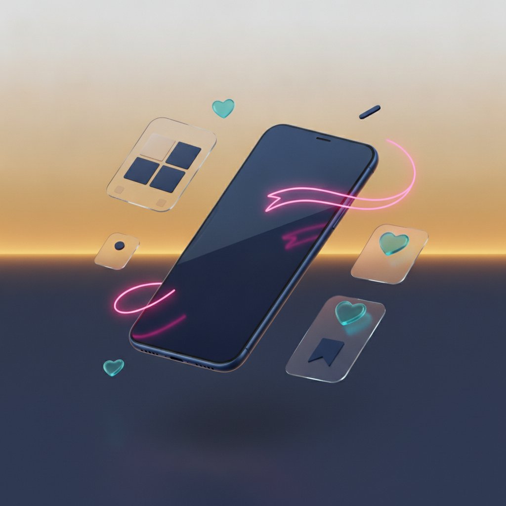 Instagram beslemesi mockup