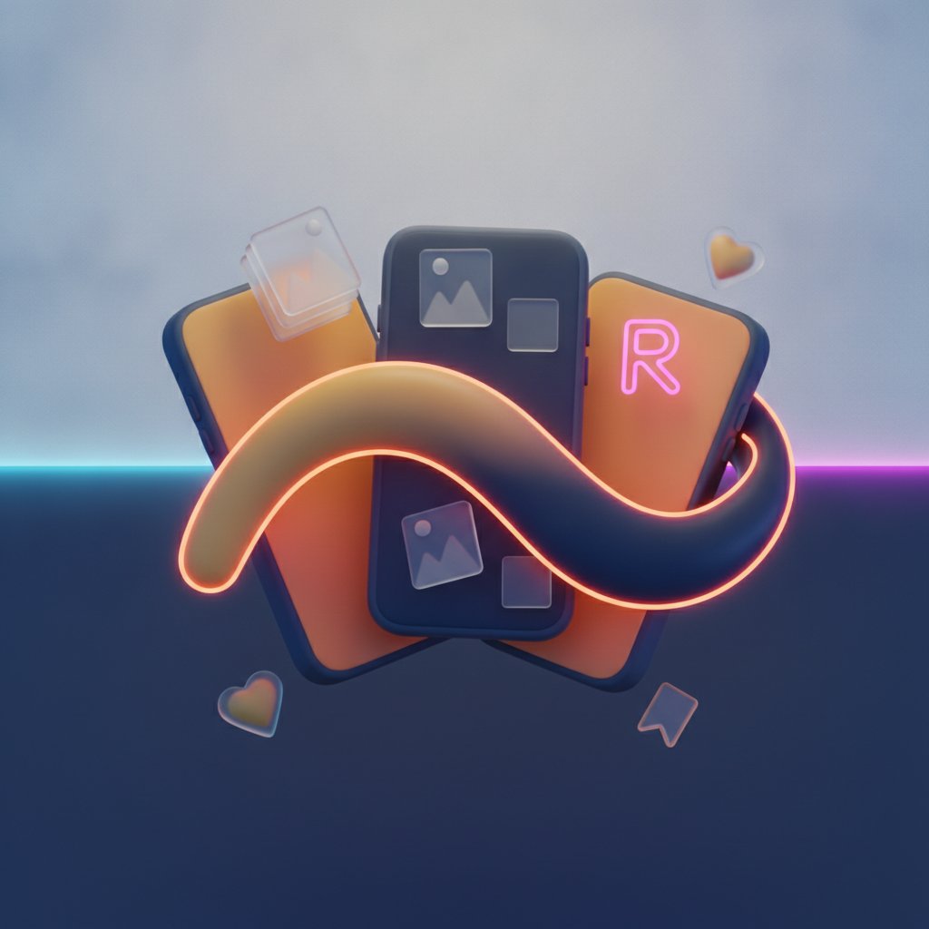 Instagram beslemesi mockup