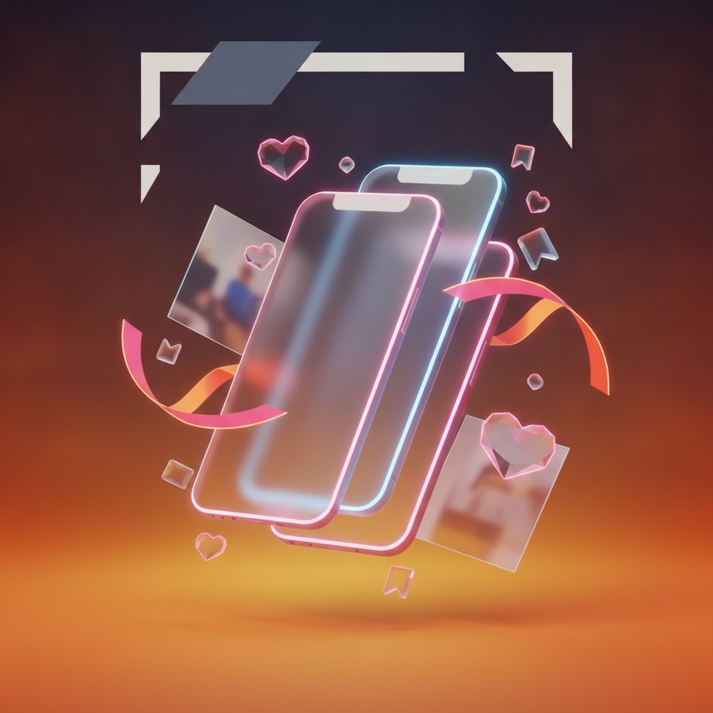 Instagram beslemesi mockup