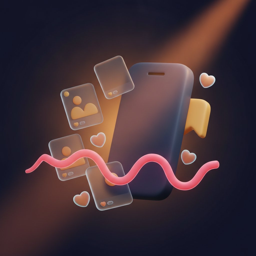 Instagram beslemesi mockup