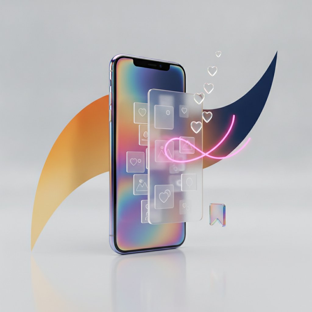 Instagram beslemesi mockup