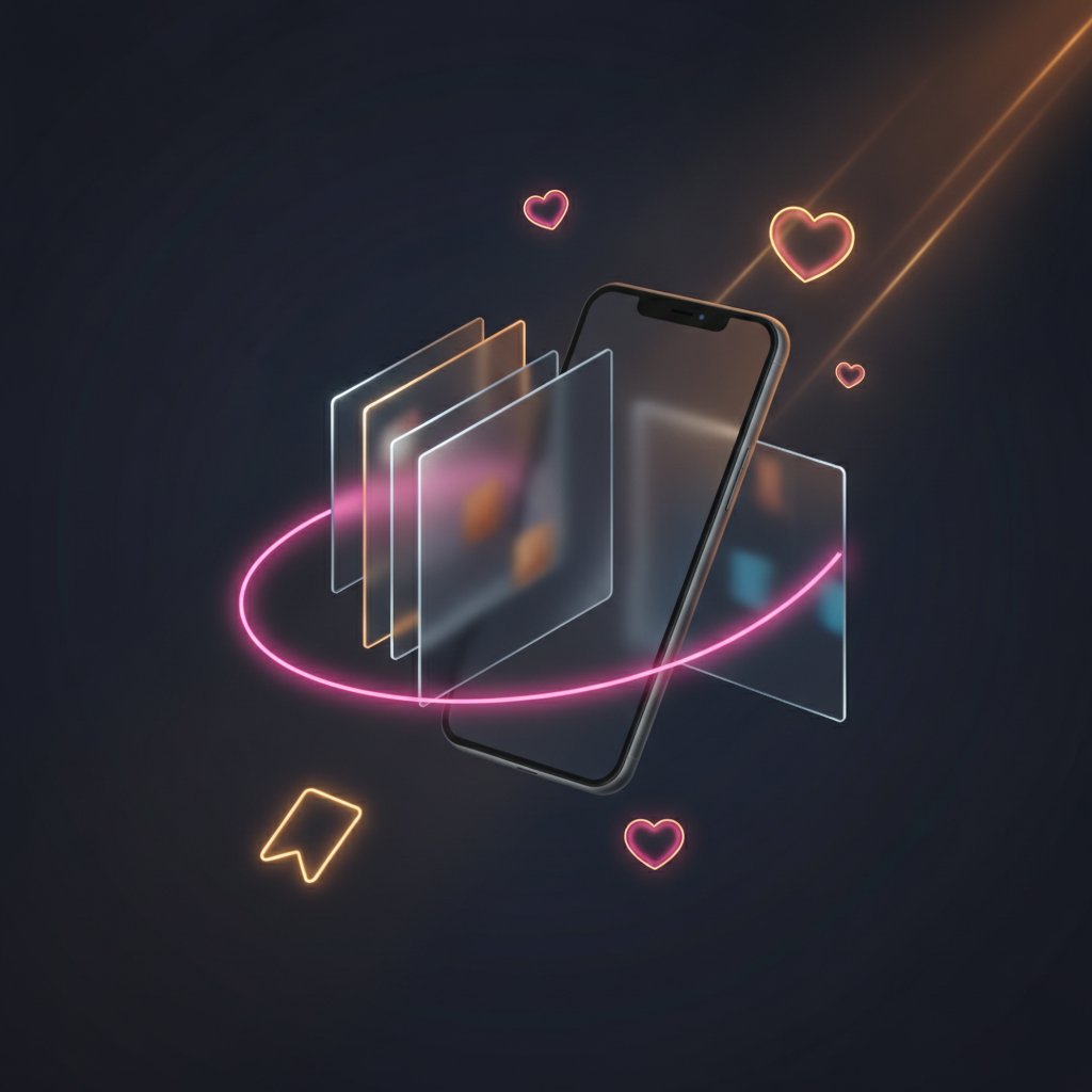 Instagram beslemesi mockup