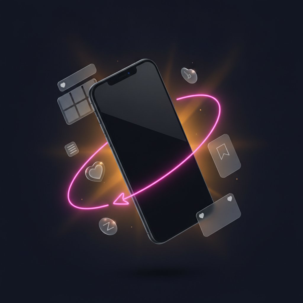 Instagram beslemesi mockup