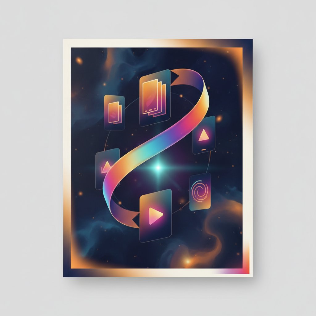 Tiktok beslemesi mockup