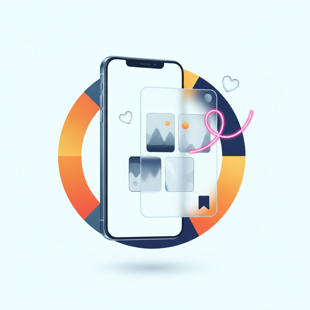 Instagram yorum akışı mockup