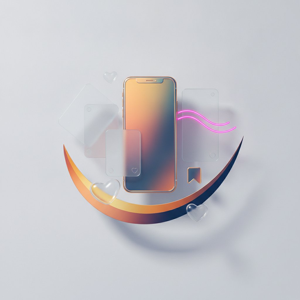 Instagram beslemesi mockup