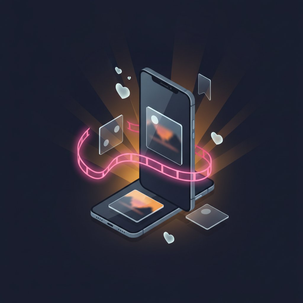 Instagram beslemesi mockup