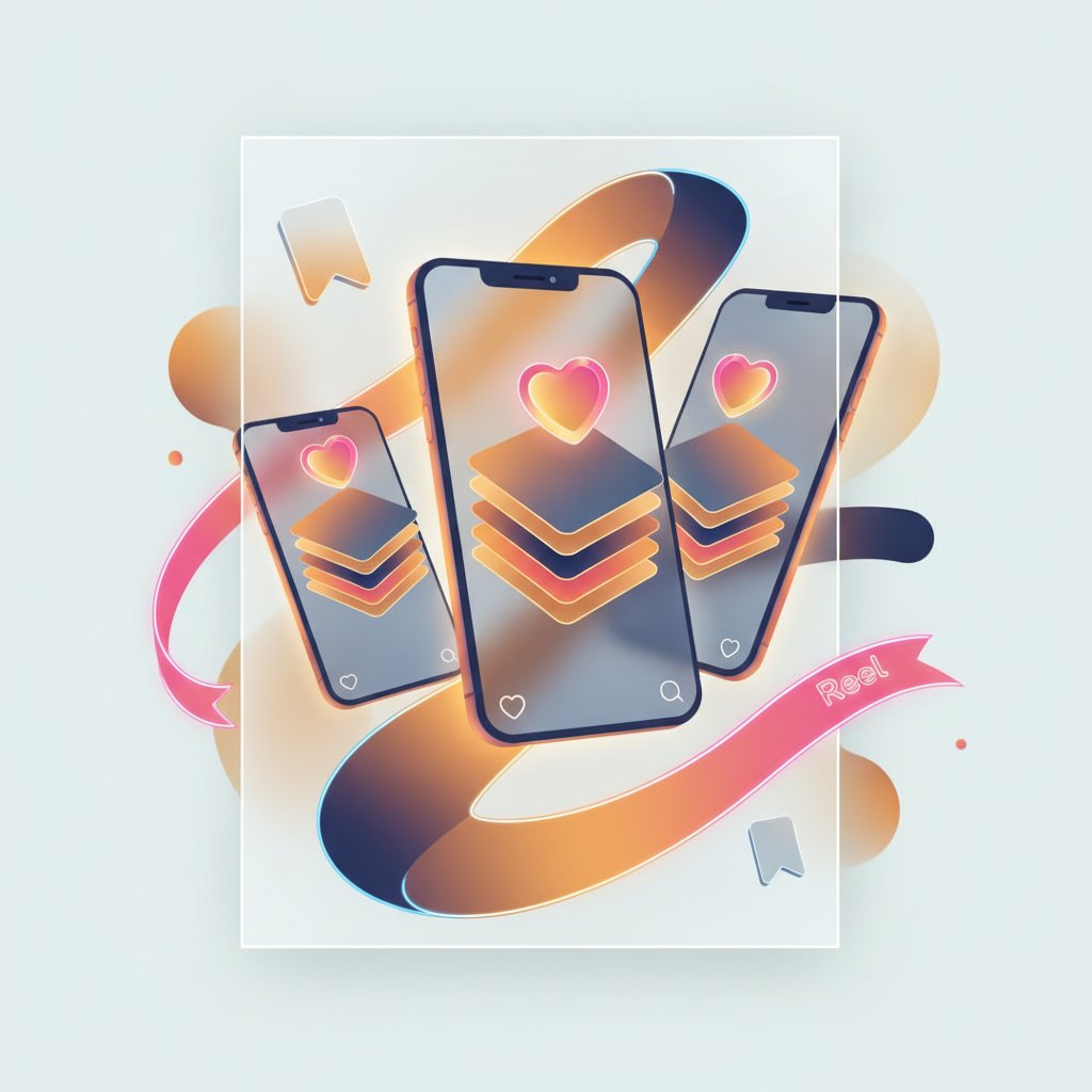 Instagram beslemesi mockup