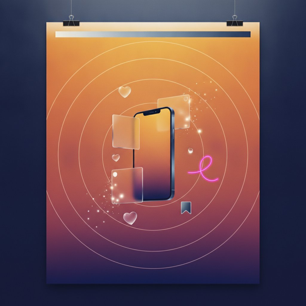 Instagram beslemesi mockup