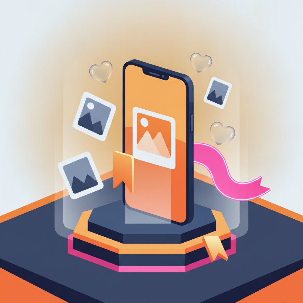 Instagram beslemesi mockup