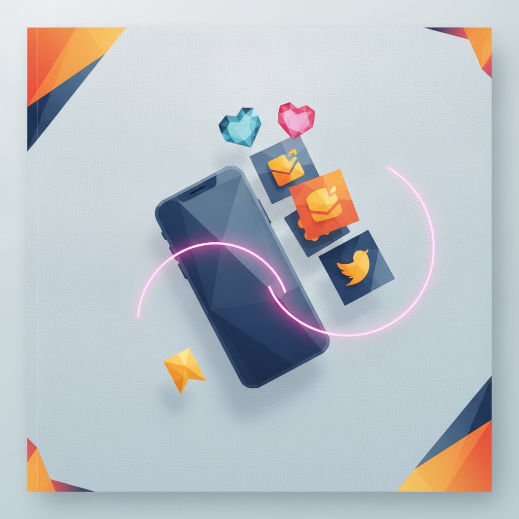 Instagram beslemesi mockup