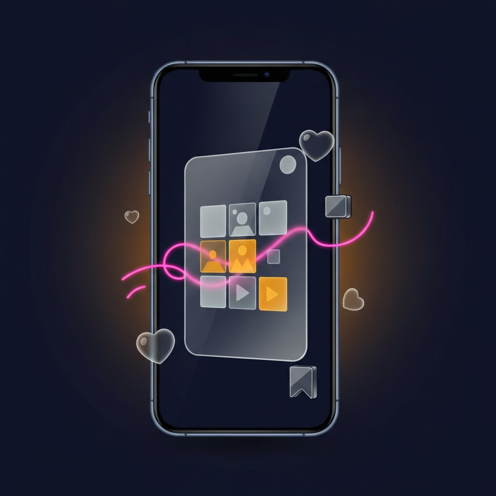 Instagram beslemesi mockup