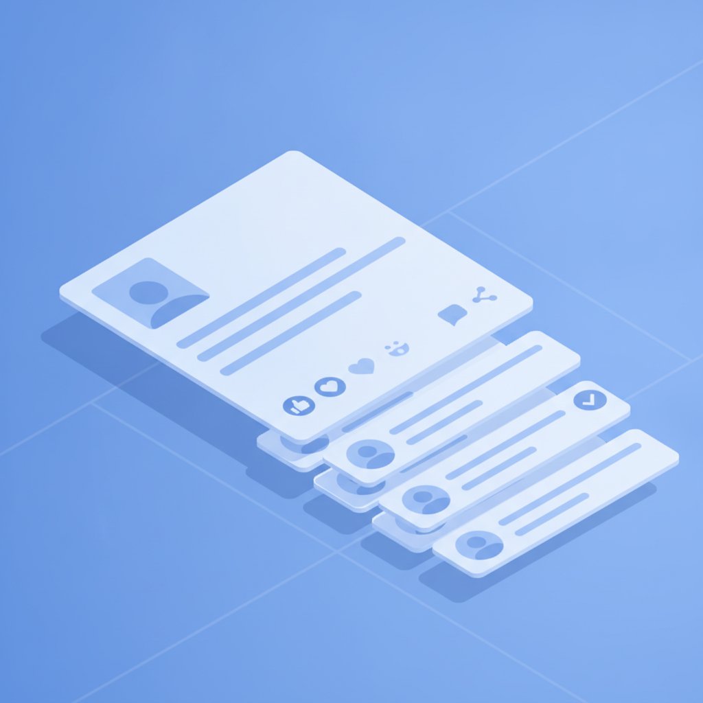 Mockup do feed do Instagram