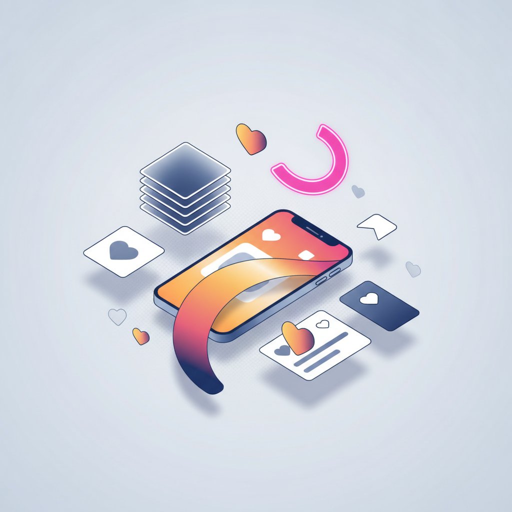 Instagram beslemesi mockup