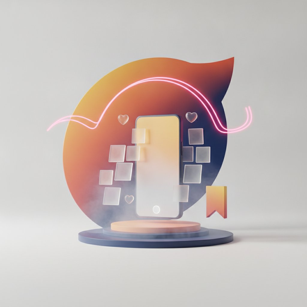 Instagram beslemesi mockup