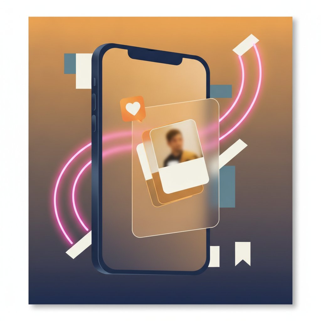 Instagram beslemesi mockup