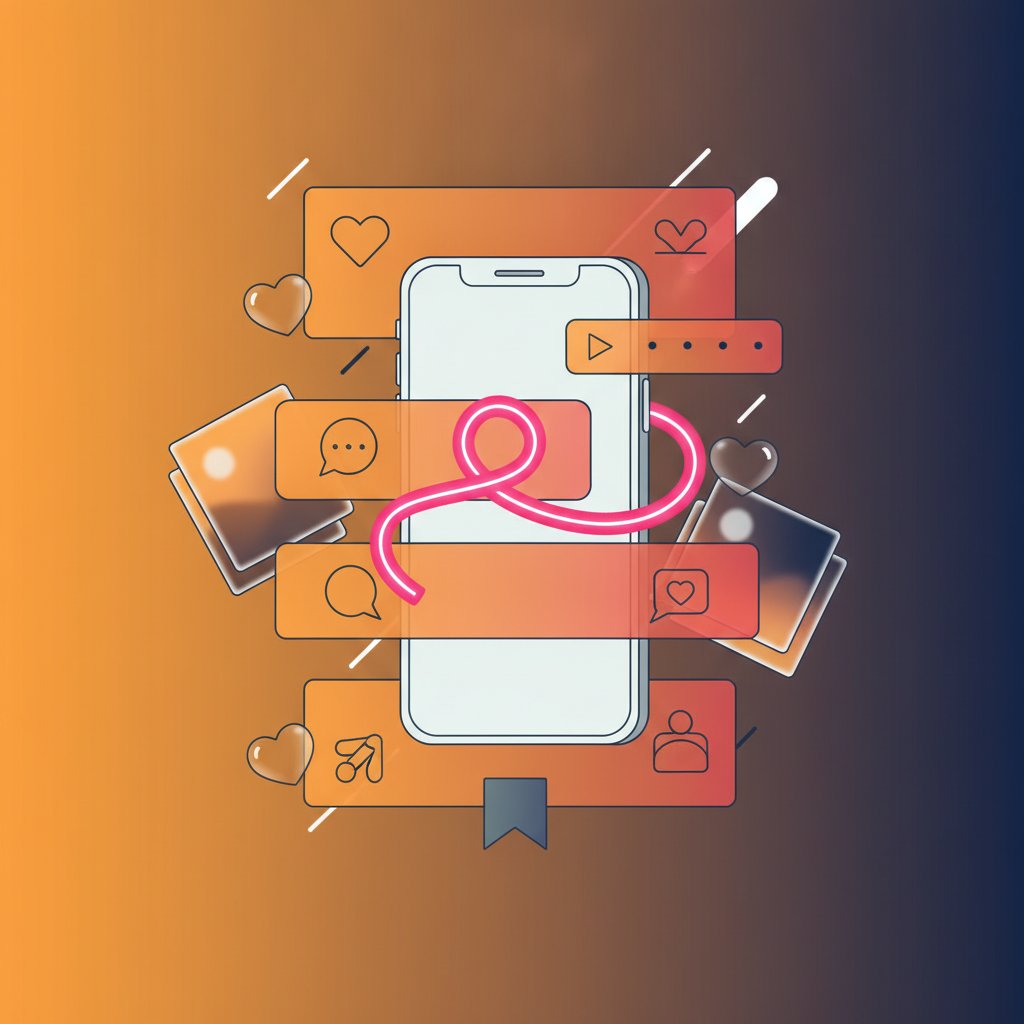 Instagram beslemesi mockup