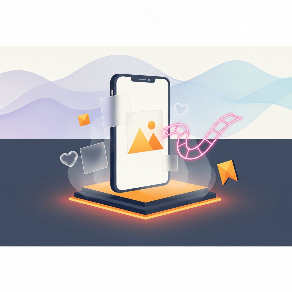 Instagram beslemesi mockup