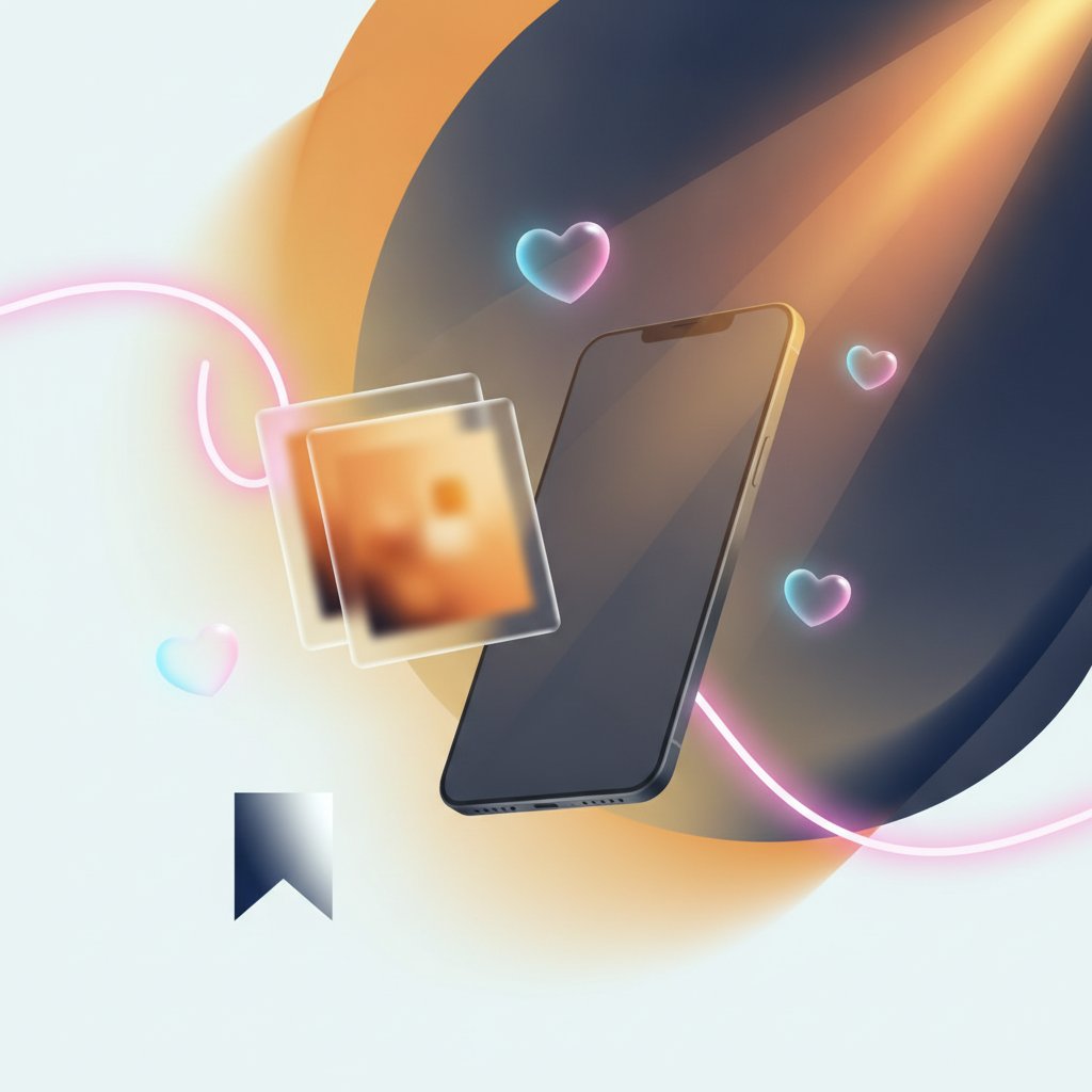 Instagram beslemesi mockup