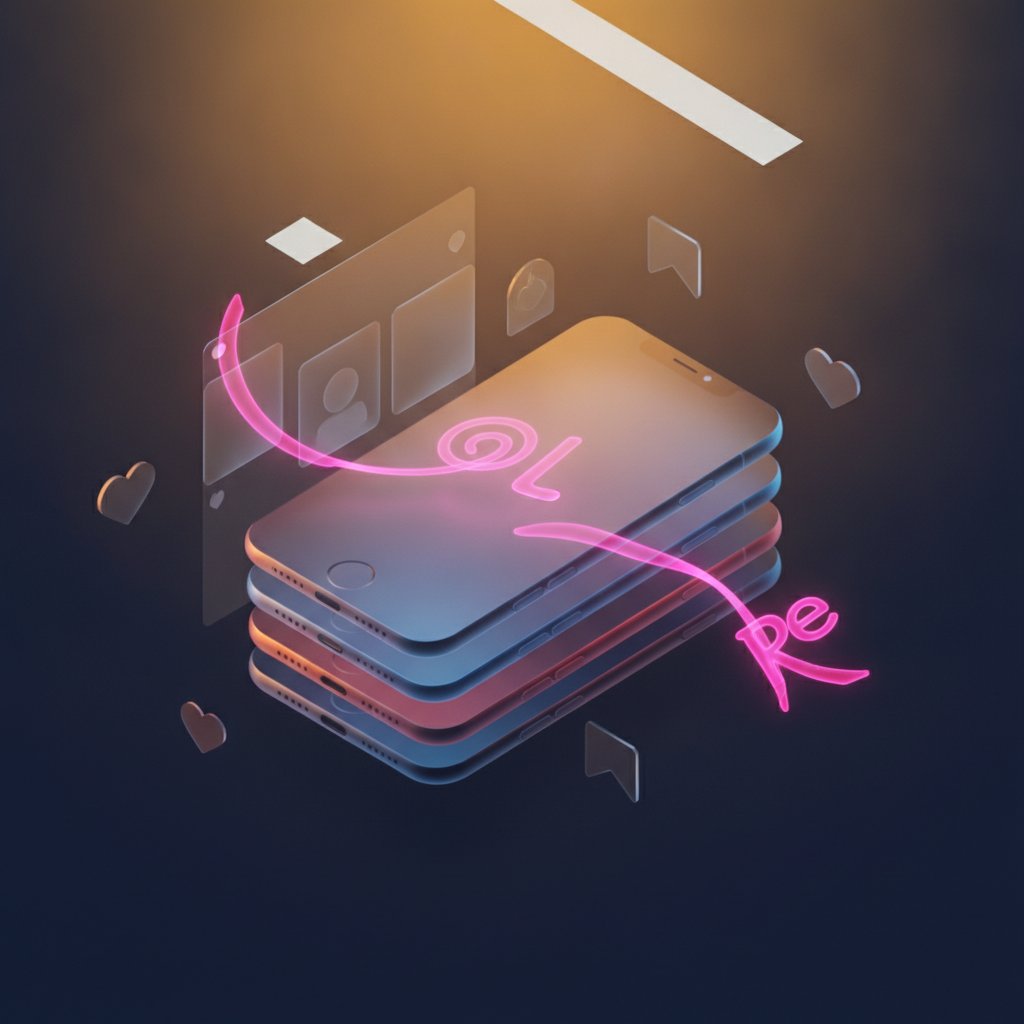 Instagram beslemesi mockup