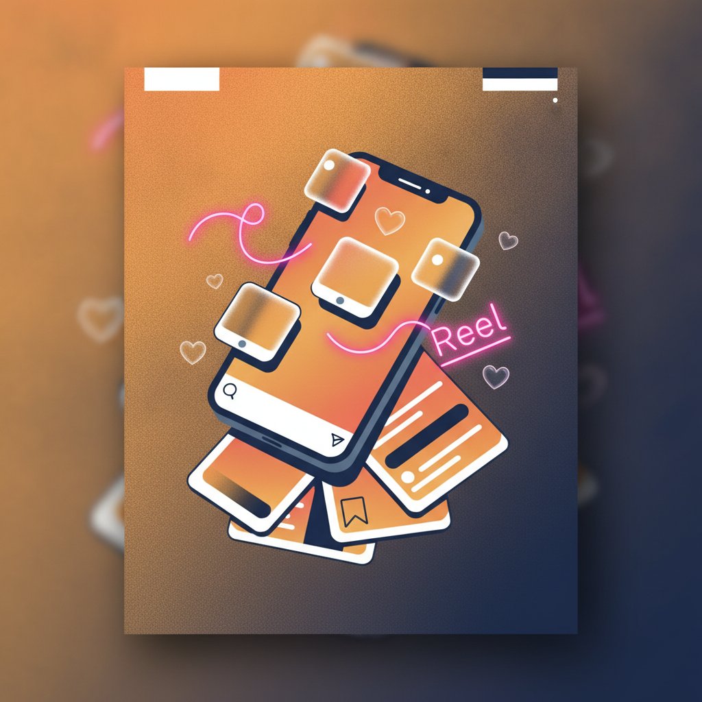 Instagram beslemesi mockup