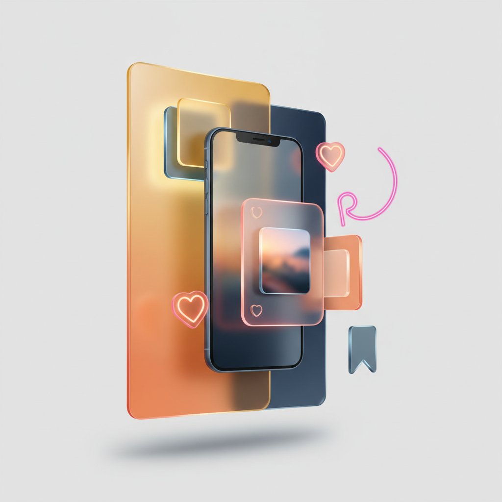 Instagram beslemesi mockup
