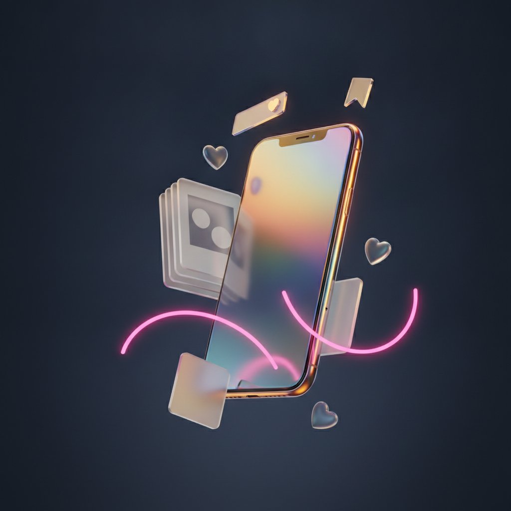 Instagram beslemesi mockup