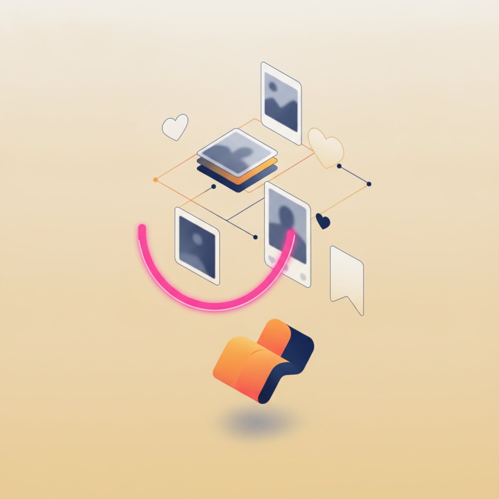 Instagram beslemesi mockup