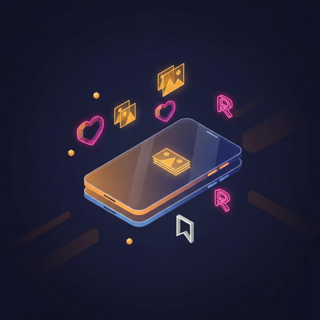 Instagram beslemesi mockup