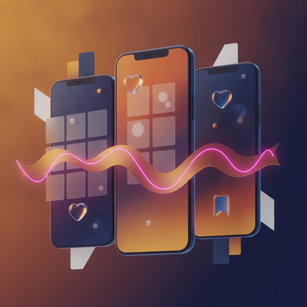 Instagram beslemesi mockup