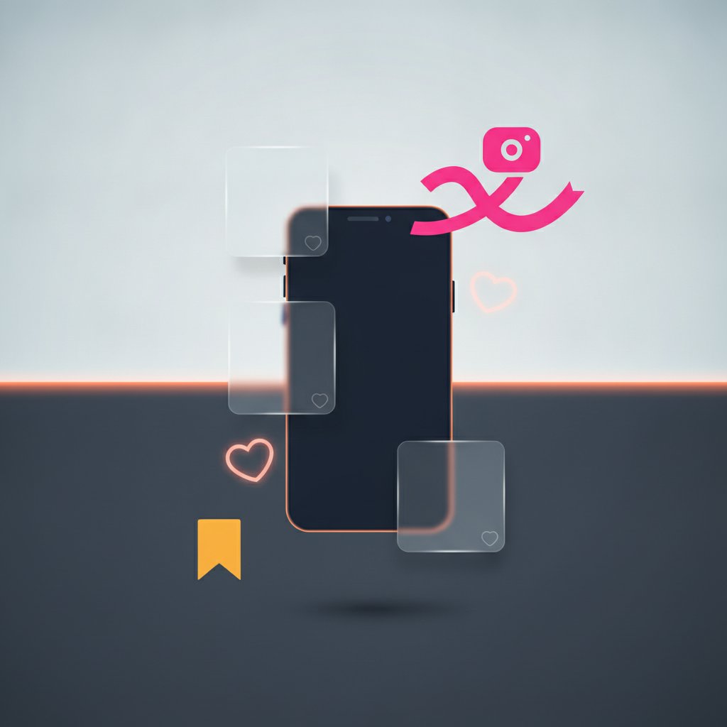 Instagram beslemesi mockup