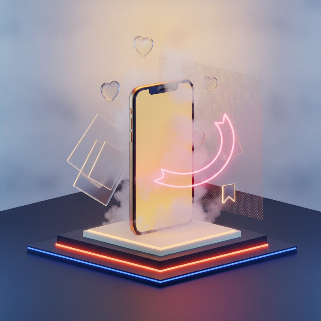 Instagram beslemesi mockup